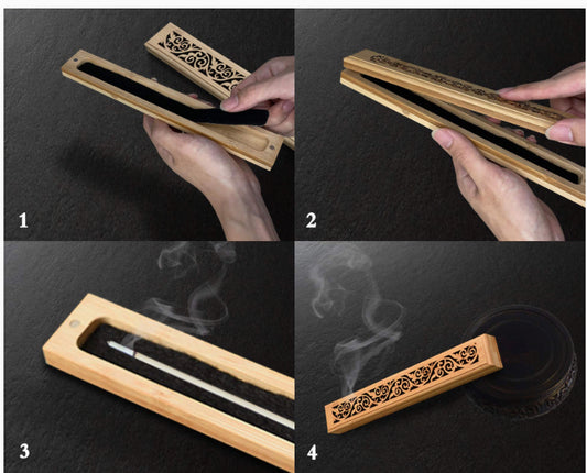 Bamboo Incense Box