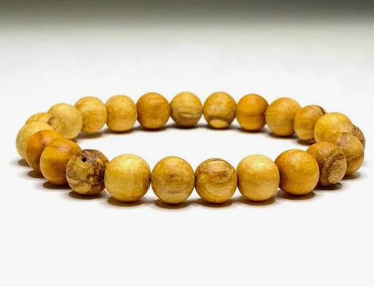PERUVIAN PALO SANTO BEADED BRACELET